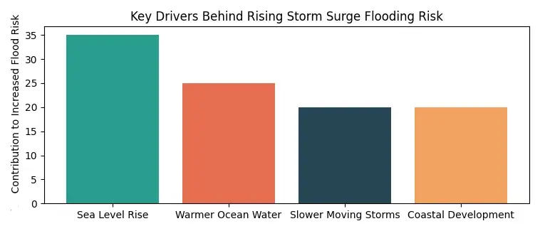 The key Drivers Behind Rising Storm Surge Flooding Risk