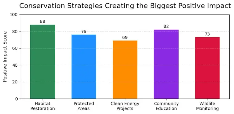 The Conservation Strategies Creating the Biggest Positive Impact