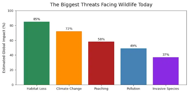 The Biggest Threats Facing Wildlife Today