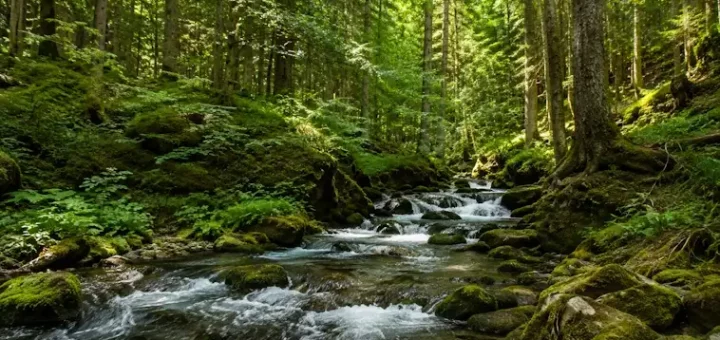 Green Forests and Natures Benefits
