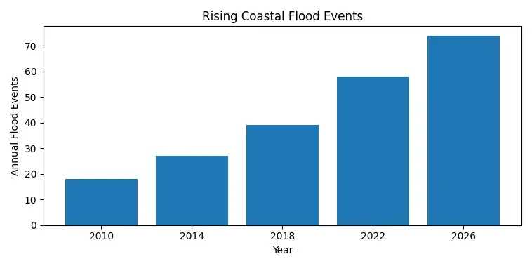 The Rising Coastal Flood Events